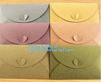 Matt black card paper envelope in A4 A5 B5 C5 C6 A3 size with custom logo printing color foil rose gold stamping silver supplier