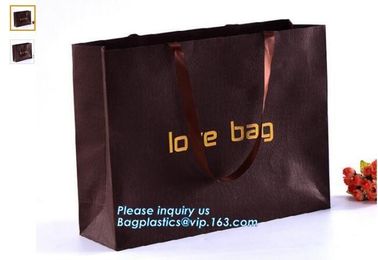Luxury tea souvenir bag custom rope handle paper packaging bags for food,Personality And Fashion medium gift carrier pap supplier