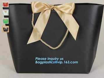 Luxury Kraft Paper flower bag paper with handle, flower carrier bag,PaperGiftBagsCarrierParty Paper Gift Shopping Bag supplier