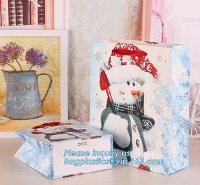 Custom Luxury Natural Texture Bags Foldable White Color Wedding Invitation Bags,Merchandise Luxury Gift Carrier Kraft Wi supplier
