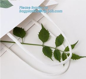 Luxury Rope Handle Carrier Bags,Laminated Paper Bags,Red high quality paper bag portable gift bags Oversized carrier bag supplier