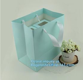 Retail Boutique Gift Carrier Packaging Custom Black Design Luxury Paper Shopping Bag With Logo paper carrier shopping ca supplier