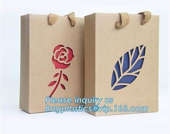 Recyclable High End Luxury Shopping Gift Carrier Packaging Custom Printing Black Retail Paper Bag,paper carrier bag gift supplier