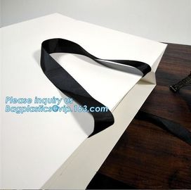 Luxury Custom Logo Printing Rope Handle Large Christmas Gift Shopping Paper Carrier Bags,printed gift carrier bags shopp supplier