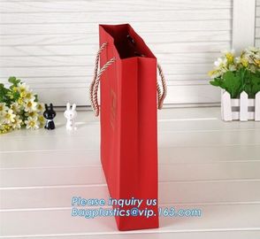 Luxury Recyclable Custom Personalized Design Glossy Tote Carrier Packaging Paper Bags For Gift, bagplastics. bagease pac supplier