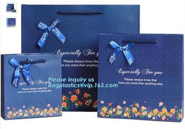 Luxury Paper Carrier Bag for Suit,Luxury Printed Paper Carrier Bag For Cosmetic,recyclable custom logo luxury paper carr supplier