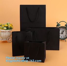 Promotional Custom Logo Printed Clothing Packaging Luxury Gift Carrier Shopping Gift Paper Bag,Shopping Paper Pag Luxury supplier