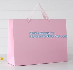 Very Strong &amp; Luxury Paper Gift/Carrier Bag Pack of 50,Apparel Handle Paper Carrier Bag,luxury paper carrier bags for UK supplier