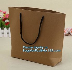 Cheap custom kraft brown paper bag China wholesale,Christmas custom luxury gift food grade bakery Paper cake and bread p supplier