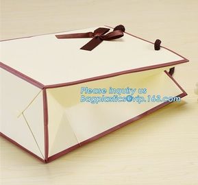 custom-made thank you rose luxury gift bags,Boutique High - End Custom Premium Paper Bags , Custom Printed Carrier Bags supplier