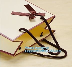 custom-made thank you rose luxury gift bags,Boutique High - End Custom Premium Paper Bags , Custom Printed Carrier Bags supplier