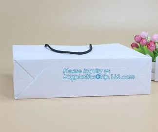 custom-made thank you rose luxury gift bags,Boutique High - End Custom Premium Paper Bags , Custom Printed Carrier Bags supplier