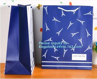 custom-made thank you rose luxury gift bags,Boutique High - End Custom Premium Paper Bags , Custom Printed Carrier Bags supplier