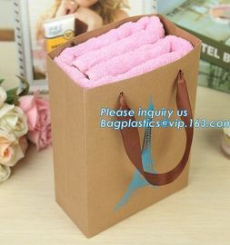 Laminated Luxury paper bags with flat tape handle,Unique carrier bag for shopping with affordable price, bagease package supplier