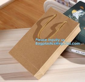 Laminated Luxury paper bags with flat tape handle,Unique carrier bag for shopping with affordable price, bagease package supplier