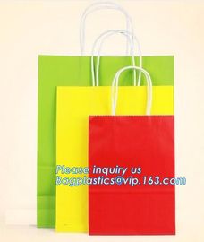 custom made high quality luxury logo gold foil full color printed carrier bags with eyelet,carrier bag for taking noodle supplier