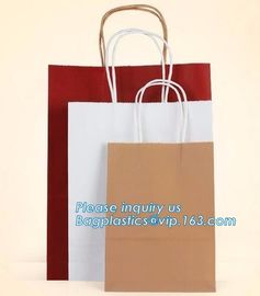 custom made high quality luxury logo gold foil full color printed carrier bags with eyelet,carrier bag for taking noodle supplier