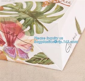 Twist Rope Handles Paper Bags For Heavy Products Packaging,Luxury foil stamping embossed heart kraft paper bag for gift supplier