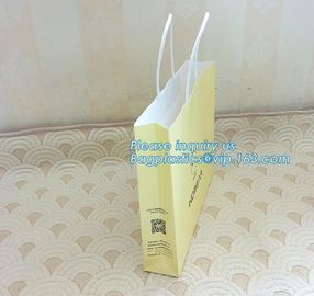 Luxury Custom Design Fresh Flower Carrier Bags with Handle,High quality luxury custom printing paper wine bottle bag for supplier