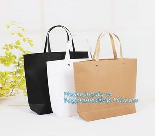 Design Luxury White Custom Craft Recycle Wine Bottle Carrier Packing Bag Gift Shopping Printed Kraft Paper Bag With Hand supplier