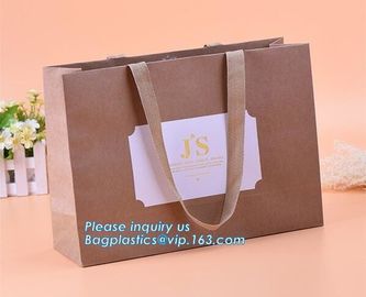 Design Luxury White Custom Craft Recycle Wine Bottle Carrier Packing Bag Gift Shopping Printed Kraft Paper Bag With Hand supplier