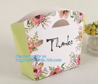 High Quality Luxury Shopping Satin Ribbon Gold Stamping Paper Bag,New hot sale brown packaging paper carrier bag take aw supplier
