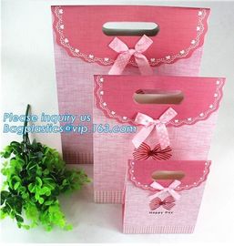 Luxury Green Rope Handle Paper Bags Shopping Bag with Logo Printable,Packaging,Hot Sale Art Paper Gift Bag For Any Produ supplier