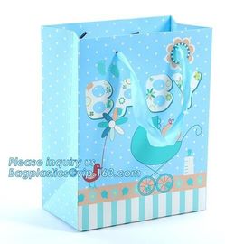 Custom Your Own Logo Design Printed Durable Shopping Carrier Packing 210Gsm Clothes Art Coated Paper Bag, bagease packag supplier