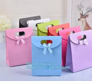 Luxury recycled custom printing logo shopping pack paper bag purple/custom low cost kraft paper bag carrier bag, bagplas supplier