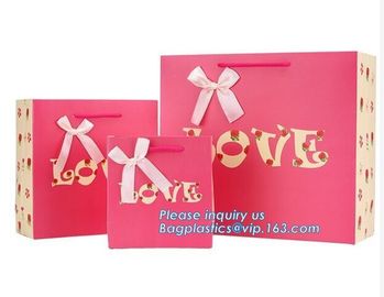 Various shape luxury kraft paper shopping bag,Customized Luxury Kraft Paper Gift Bag for Jewelry,Printed Paper Bags with supplier