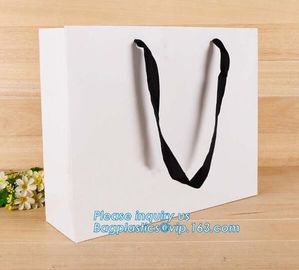 High End Luxury Retail Gift Shopping Carrier Custom Printed Paper Bags Imported From China Wholesale, bagplastics, bagea supplier