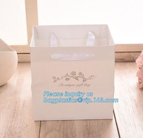 China Manufactures Small Blue Luxury Carrier Wedding Custom Logo Printed Paper Gift Bag With Handle,bagplastics, bagease supplier