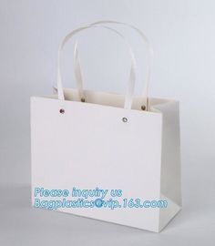 China Manufactures Small Blue Luxury Carrier Wedding Custom Logo Printed Paper Gift Bag With Handle,bagplastics, bagease supplier