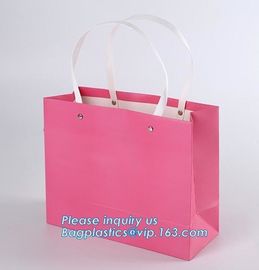 China Manufactures Small Blue Luxury Carrier Wedding Custom Logo Printed Paper Gift Bag With Handle,bagplastics, bagease supplier