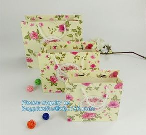 customized recycle luxury wine fancy paper carrier bag wholesale with string,Paper Bag Disposable Personalised Carrier P supplier