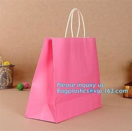 luxury hot stamping logo fancy paper flower carrier bag,Paper Gift Carrier Bags with Rope Handles in Large / Medium / Sm supplier