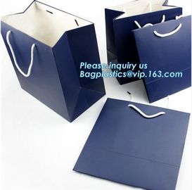 Eco-friendly Recyclable Luxury High Quality Custom Kraft Paper Bag，Shopping Carry Bag,Paper Bag Printing, Carrier Bag Wi supplier