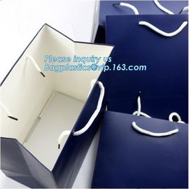 Eco-friendly Recyclable Luxury High Quality Custom Kraft Paper Bag，Shopping Carry Bag,Paper Bag Printing, Carrier Bag Wi supplier