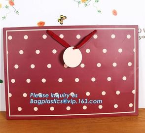 luxury black and white stripe jewellery pouch paper bags,Paper bag with your own logo,foil stamping embossed heart kraft supplier