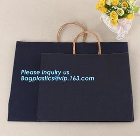 Custom Luxury Merchandise Shopping Carrier Paper Clothing Packaging Bag With Own Logo Printing,Luxury Gift Bags Carrier supplier