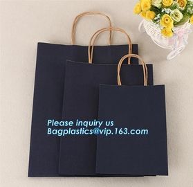 Custom Luxury Merchandise Shopping Carrier Paper Clothing Packaging Bag With Own Logo Printing,Luxury Gift Bags Carrier supplier