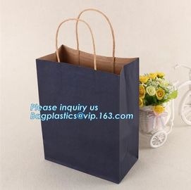 Custom Luxury Merchandise Shopping Carrier Paper Clothing Packaging Bag With Own Logo Printing,Luxury Gift Bags Carrier supplier
