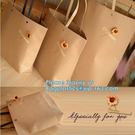 Custom Paper Bag with Logo Printed Gold Foil Stamping Paper Shopping Bag with Handle Luxury Gift Bags Carrier Bag, pack supplier