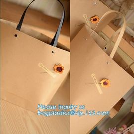 Custom Paper Bag with Logo Printed Gold Foil Stamping Paper Shopping Bag with Handle Luxury Gift Bags Carrier Bag, pack supplier