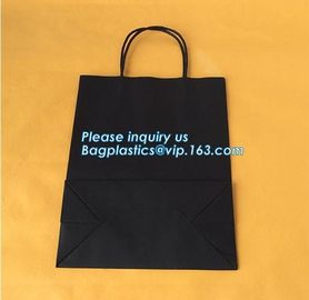 250gsm paper Custom Printed Luxury Gift Shopping bag with bow for gift package,Wholesale Kraft Food Packaging Bags, pack supplier