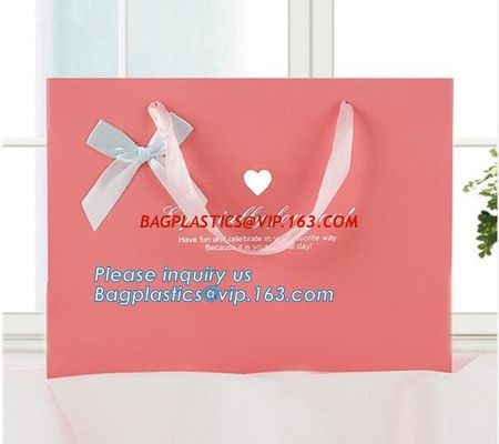 fancy luxury printed recycled party carry bag paper bag printing, carrier bag with handle,Personalised Printed Matt/Glos supplier