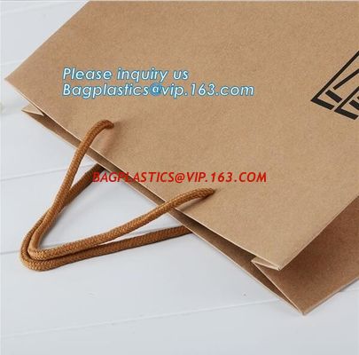 Custom Luxury ribbon satin finish paper carrier bags with rope handles and ribbon bow fastener,Brand Lager Paper Carrier supplier