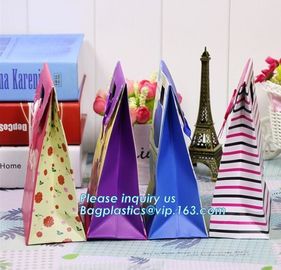 Full printed Luxury Paper Gift Bags Paper Carrier Bag Party Bag with Rope HandlesPersonalized Large Luxury Gift Shopping supplier