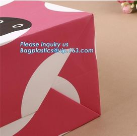 Luxury Paper Gift Carrier Shopping Bag Party Bag with Handles,printed paper carrier bag for apparel shopping bag, bageas supplier