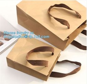 Luxury strong twisted handle black leatherette paper carrier bag,Fashion Custom Printing Luxury Gift Shopping Carrier Pa supplier